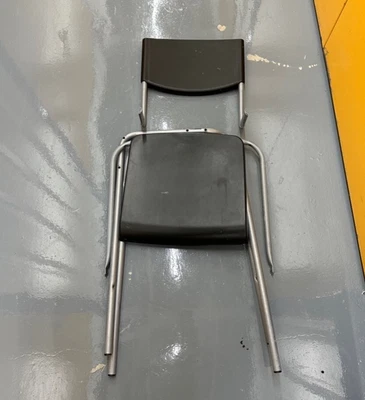 £8 • Buy IKEA STIG High Bar Stool Kitchen Organizer With Backrest Stackable  63cm