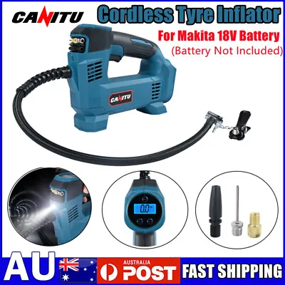For Makita 18V LXT Battery Cordless Car Tyre Inflator Pump Air Compressor W/ LED • $59.99