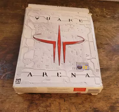 QUAKE III 3 ARENA - Retro Pc Big Box Game • £25