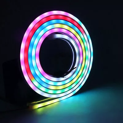 Full Color RGBIC Neon Rope WS2812B Pixel LED Strip Light Addressable Waterproof  • $11.53