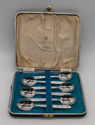 £16.99 • Buy Set Of Six Antique Viners Of Sheffield Teaspoons