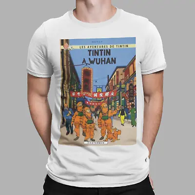 £6.99 • Buy Tintin T-Shirt Graphic Tin Tin 60s 70s 80s Classic Retro Comic Book China Tee