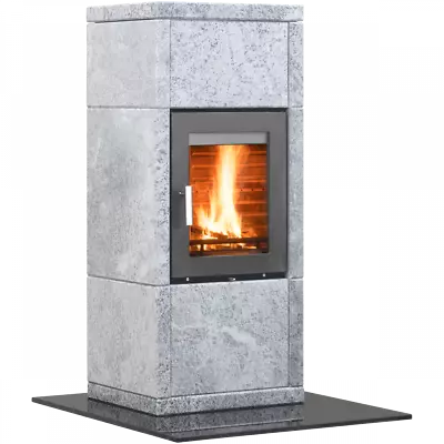 Norsk Kleber Kube KU3024-R 3 Soapstone WOOD STOVE REAR Vent - Free Shipping* • $3499