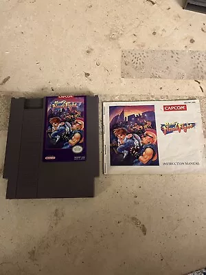 Mighty Final Fight NES Game Cart W/Manual RARE. Work! Game In Great Condition! • $510