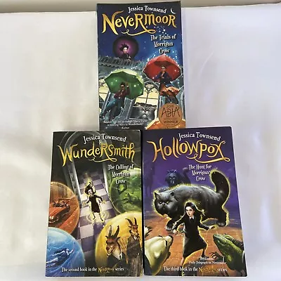 Nevermoor 1-3: The First Three Books In The Nevermoor Series By Jessica Townsend • $29.90