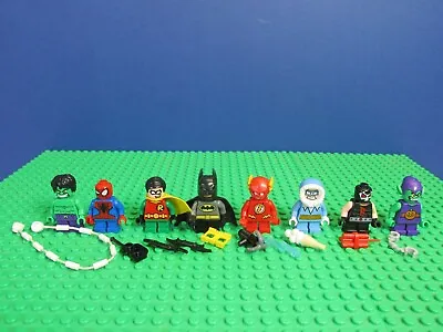 £28.52 • Buy Genuine LEGO MIGHTY MICROS Minifigure LOT SET SUPER HEROES Hulk Flash Robin Bane