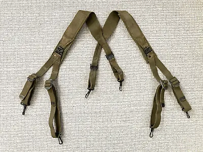 US Army WW2 M1936 Combat Suspenders Revised Pattern • $110