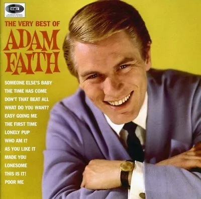 The Very Best Of Adam Faith -  CD QIVG The Cheap Fast Free Post • £3.49