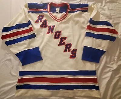 Vintage '80s New York Rangers CCM Replica Jersey Size XL • $100