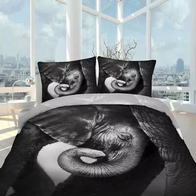 Monkey Ears Sky 3D Printing Duvet Quilt Doona Covers Pillow Case Bedding Sets • $59.66