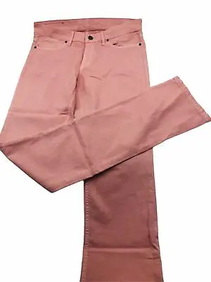 Escada Womens Straight Cut Jeans Baby Pink Ladies Jeggings Pants Small RRP £122 • £39.99