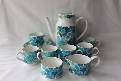 Midwinter English Garden Coffee Set - RARE (not Spanish Garden) • £40