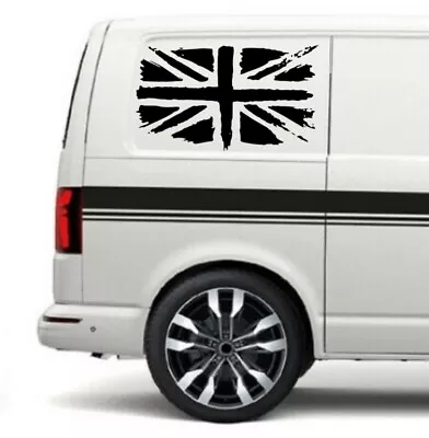 VW TRANSPORTER T4 T5 T6 VAN GRAPHICS STICKERS DECALS CAMPER  Sides  • $43.52