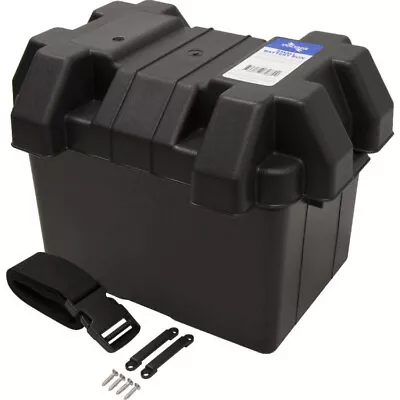 Universal Battery Box & Handles For N70zz Size Great For Boats Campers Caravan • $55