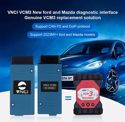 VNCI VCM3 Diagnostic Scanner For Ford Mazda Supports CAN FD DoIP Compatible • $170.10