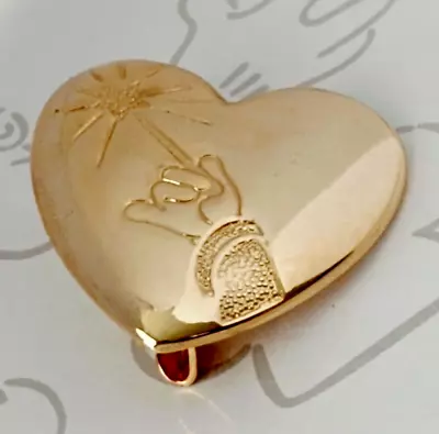 Sorcerer Mickey Mouse Gold Heart With Arm & Wand Variety Disney Pin Brooch 7939 • $9.99