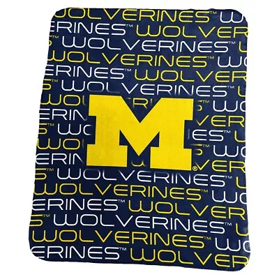 Michigan Wolverines Classic Fleece Blanket • $24.95