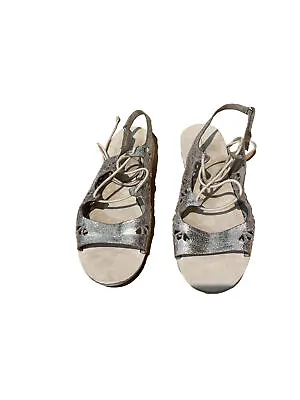 $10.70 • Buy Zara Flat Sandals 39 Rose Gold