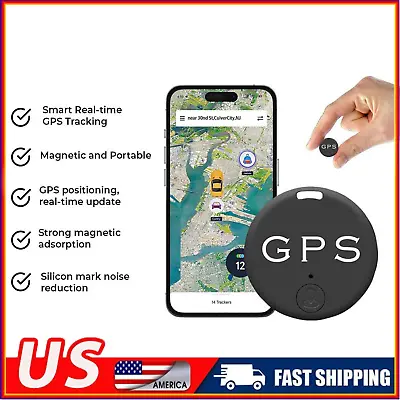 US^ Mini GPS Tracker Realtime SOS Anti-theft Magnetic Locator Car Pet Bike Truck • $9.59