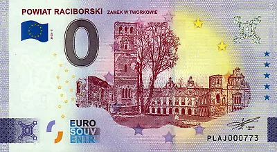 Zero Euro Bill - 0 Euro Bill - Poland - Powiat Raciborski 2023-3 • £7.21