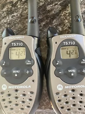 Motorola TalkAbout T5710 Two Way Radios • $19.99