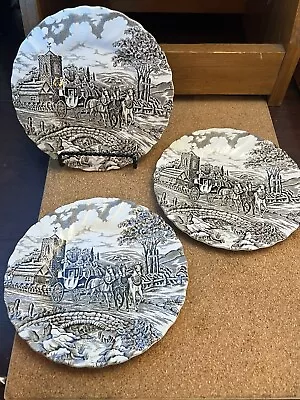 7” Royal Mail Myott Staffordshire Plates Fine China Great Condition • $25