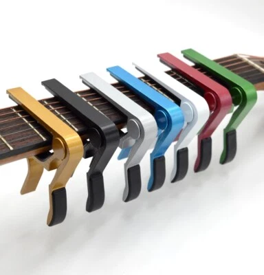 $11.55 • Buy Alloy Metal Capo Tuning Clamp Guitar Banjo Ukulele Accessories Quick Change