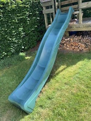 £5 • Buy Garden Games 3 M Children Slide - Dark Green
