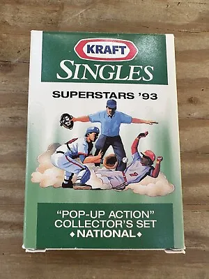Kraft Singles Superstars ‘93 Pop Up Cards - 15 Cards And Box • $10.26