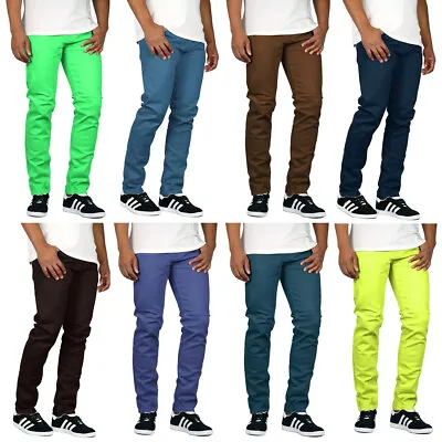 Men's Color Skinny Jeans Stretch Colored Pants #2 VICTORIOUS 937 • $30.95