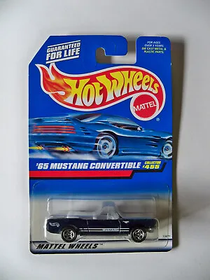 1997 Hot Wheels  ’65 Mustang Convertible #455 1:64 • $4.99