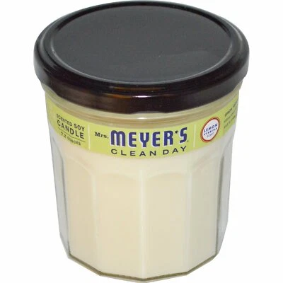 Mrs. Meyers Clean Day Scented Soy Candle Lemon Verbena Scent 7.2 Oz (204 G) • £21.44