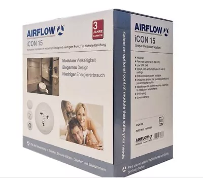 Airflow Icon 15 Extractor Fan And Timer 72683501 & 72612601  240v • £66.99