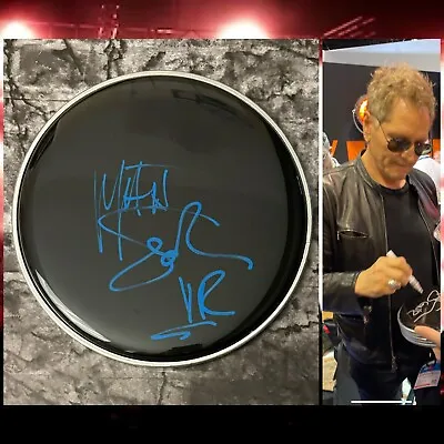 GFA Velvet Revolver Drummer  * MATT SORUM *  Signed 10  Drumhead PROOF M2 COA • $270