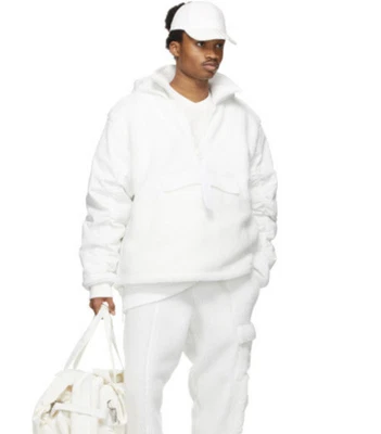 £67.99 • Buy Adidas Ivy Park Beyoncé Teddy Fluffy Fleece Borg Sherpa Jacket Hoodie Jumper Top