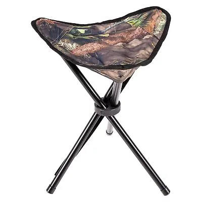 Portable Folding Design Hunting Lightweight Heavy-Duty Tripod Stool Mossy Oak... • $35.09