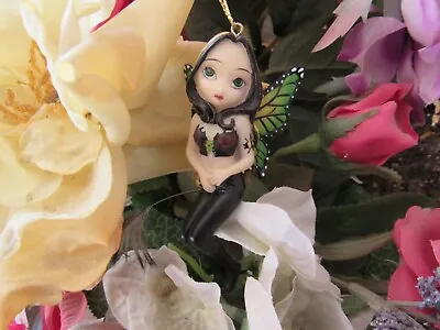 $10 • Buy JASMINE BECKET GRIFFITH Strangeling BUMBLE BEE TATTOO FAIRY FIGURINE ORNAMENT 