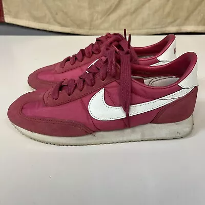 Vintage 80s Nike Oceania Shoes Swoosh Soles Pink Women’s Size 6.5 1983 830507BC • $67.94