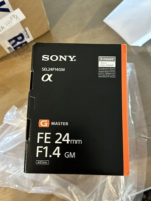 $1450 • Buy Sony FE 24mm F/1.4 GM Lens. Brand  New Sony Warranty. Pay $1350