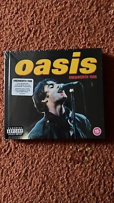 OASIS KNEBWORTH 1996 DELUXE 2-CD + DVD BOOKPACK SET (Released 19/11/2021) • £8