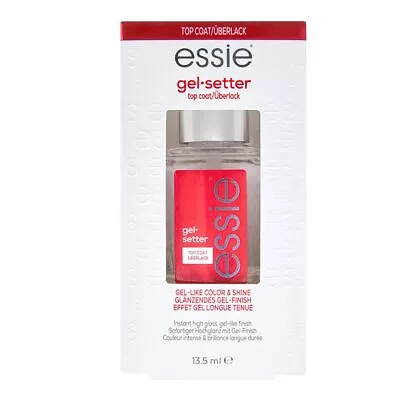 Essie Nail Care 8-Free Vegan Gel Setter Top Coat Gel-like Finish Nail Polish • $7.36