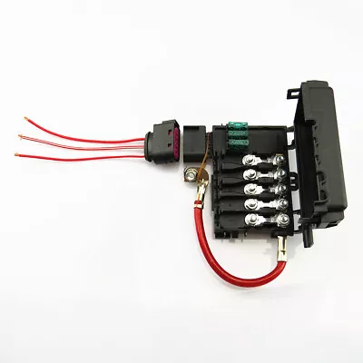 $21.06 • Buy 1J0937617D 1J0 937 773 Battery Fuse Box+ Cable Plug For VW Beetle Bora Golf MK4