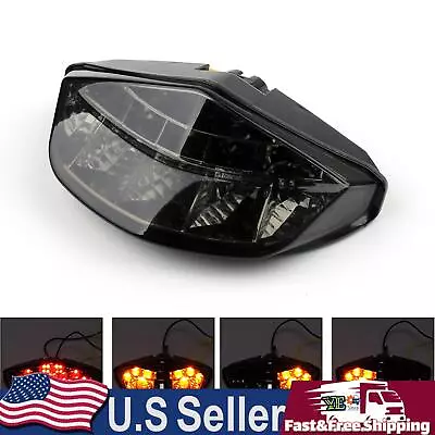 Integrated LED Tail Light Turn Signals Fit DUCATI Monster 696 795 796 1100 SK US • $39.79