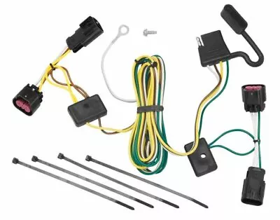 T-CONNECTOR 16 Gauge Bonded Wire Prewired Standard 4 Way Flat REESE TOWPOWER • $37.63