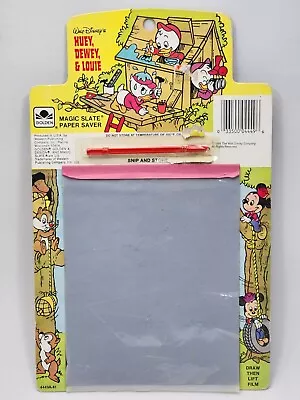 Vintage Huey Dewey Louie Magic Slate Paper Saver Golden 1986 Disney Ducktales • $24.99