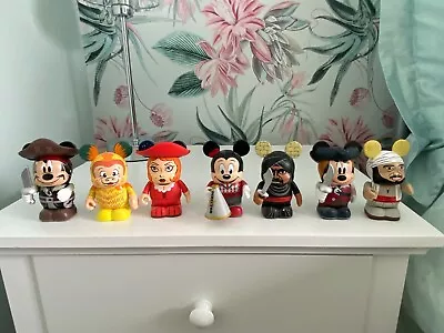 £20 • Buy Disney Vinylmations Bundle Job Lot X7 Vinyl Collectable Figures Collection Set