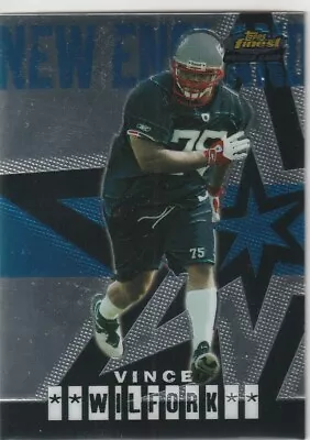 Vince Wilfork 2004 Topps Finest Rookie Card #86 New England Patriots • $1.99