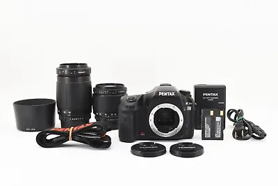 PENTAX K20D 14.6MP Digital SLR Camera Body W/Two Lens Set Excellent From Japan • $362.77