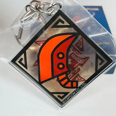 Monster Hunter Rise Keychain Charm - Great Sword Weapon Emblem *Official/NEW* • $15.99