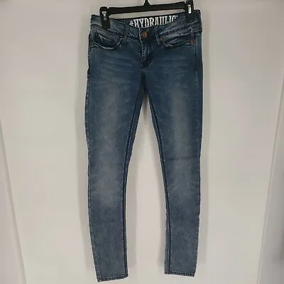 $16.20 • Buy Hydraulic Lola Curvy Super Skinny Jeans Womens Size 0